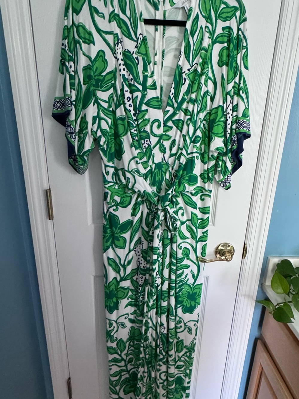 Lilly Pulitzer Wisteria V-Neck Maxi Dress - Picture 2 of 5
